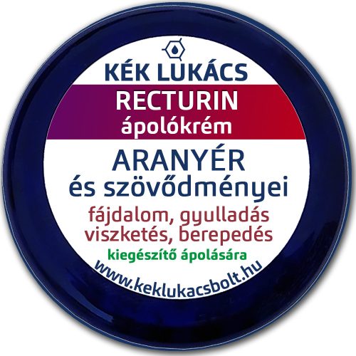 Kék Lukács Recturin krém (aranyérre) 30ml