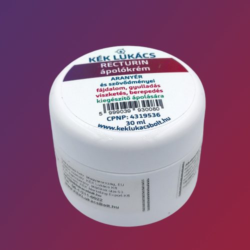 Kék Lukács Recturin krém (aranyérre) 30ml