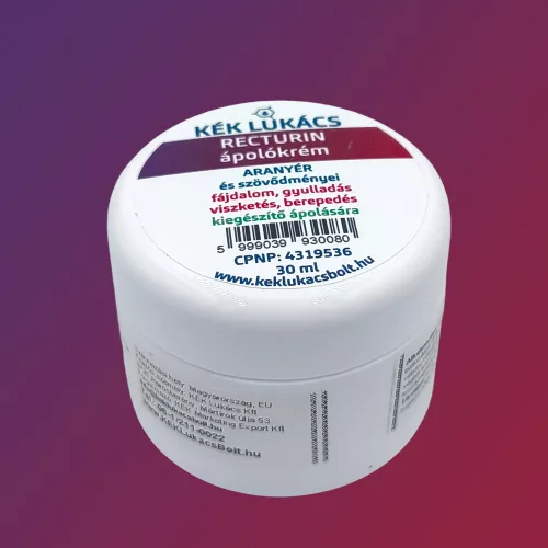 Kék Lukács Recturin krém (aranyér) 30ml