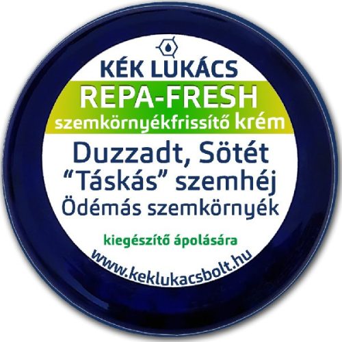 Kék Lukács Repa-Fresh szemkörnyék frissítőkrém (duzzadt, táskás, sötét szemhéj) 30ml