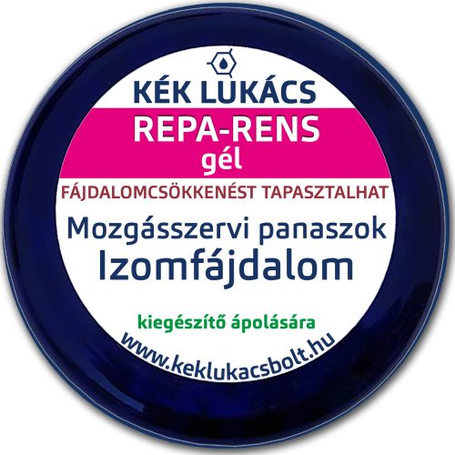 Kék-Lukács Repa Rens gél (hát, derék, nyakfájdalom) 55ml