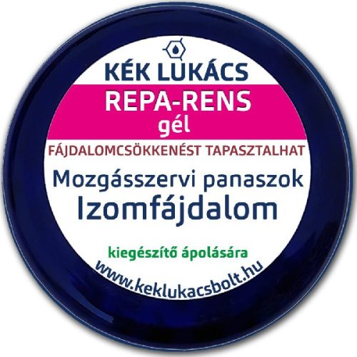 Kék-Lukács Repa Rens gél (hát, derék, nyakfájdalom) 55ml