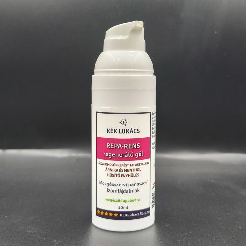 Kék-Lukács Repa Rens gél (hát, derék, nyakfájdalom) regeneráló, hűsítő 50ml