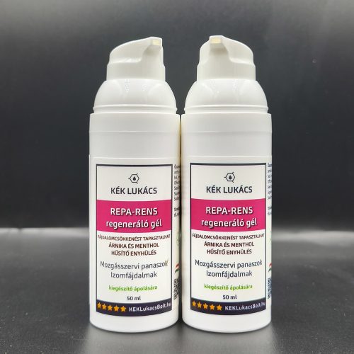 Kék-Lukács Repa Rens gél (hát, derék, nyakfájdalom) regeneráló, hűsítő 50ml