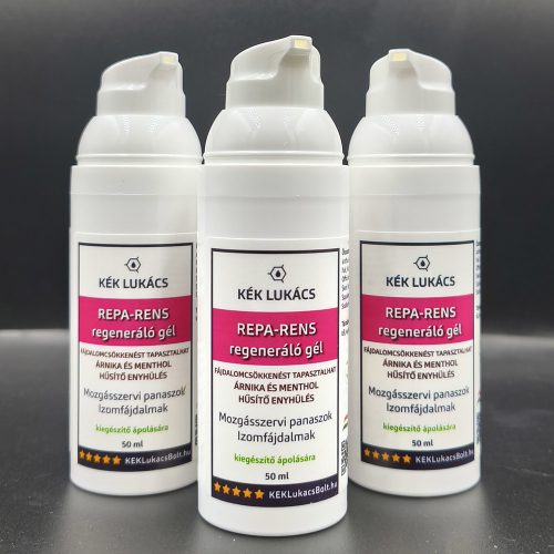 Kék-Lukács Repa Rens gél (hát, derék, nyakfájdalom) regeneráló, hűsítő 50ml