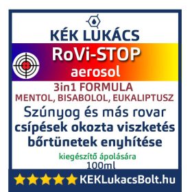   Kék Lukács RoVi-STOP (rovar csípések okozta viszketés és bőrtünetek) pumpás aerosol 100ml