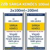 Kék Lukács Sárga Kenőcs 2db 2x100ml (visszér, seprűvéna) lábápoló csomagajánlatunk