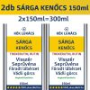 Kék Lukács Sárga Kenőcs 2db 2x150ml (visszér, seprűvéna) lábápoló csomagajánlatunk
