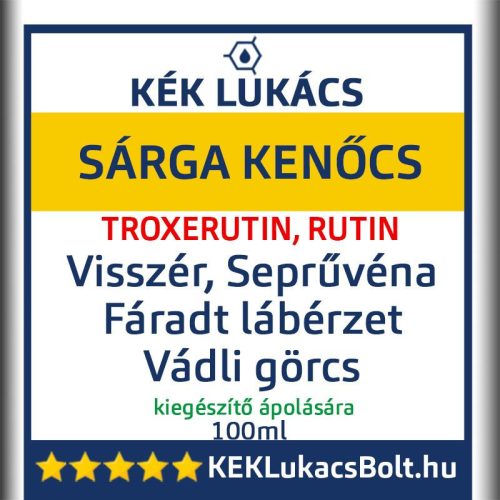 Kék Lukács Sárga Kenőcs (visszerekre, seprűvénára) 100ml