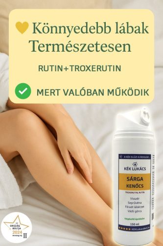 Kék Lukács Sárga Kenőcs (visszerek, seprűvéna) 150ml