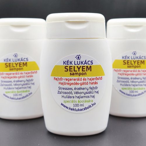 Kék Lukács Selyem Sampon (hajhullás, zsíros, vékonyszálú haj) 100ml