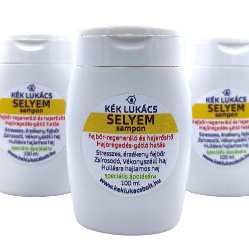 Kék Lukács Selyem Sampon (hajhullás, zsíros, vékonyszálú haj) 100ml