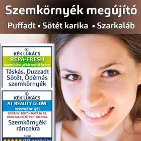 Kék Lukács Szemkörnyék csomag (puffadt, duzzadt, sötét szemkarikák, szarkalábak)