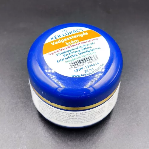 Kék Lukács Vadgesztenyés krém (visszérgyulladás, aranyér, érfal erősítő) 55ml