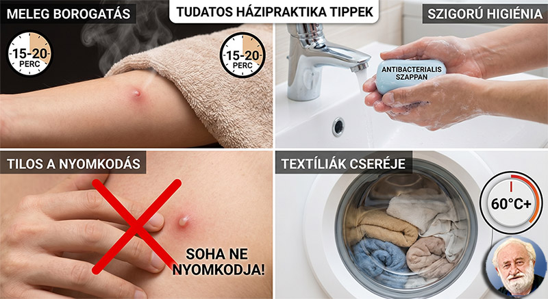 Furunkulus? Van-e rá házi praktika? igen! Tudatos házipraktika tippek