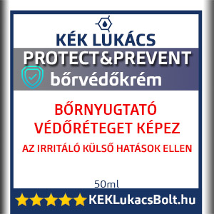 Kék Lukács Protect Prevent bőrvédő krém használata hideg ellen