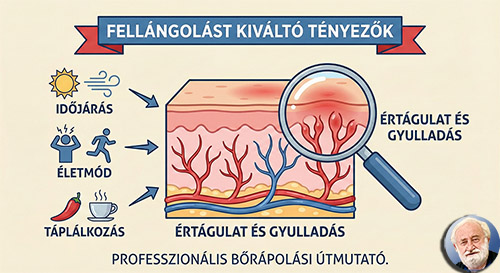 Rozacea esetén mikor és miért a legjellemzőbb a fellángolás? | KÉK Lukács blog