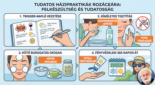 Rozácea tudatos házipraktikák, tippek. | KÉK Lukács blog