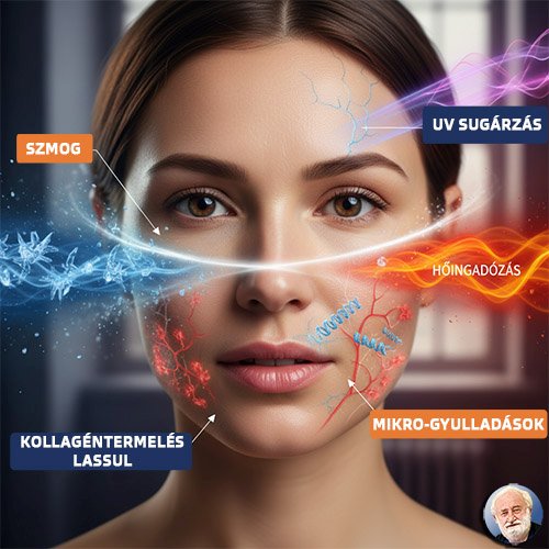 Hogyan hat a vihar a teljesen egészséges bőrre is