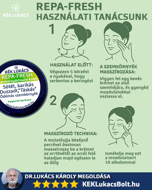 KÉK Lukács Repa-Fresh használati tanácsaink